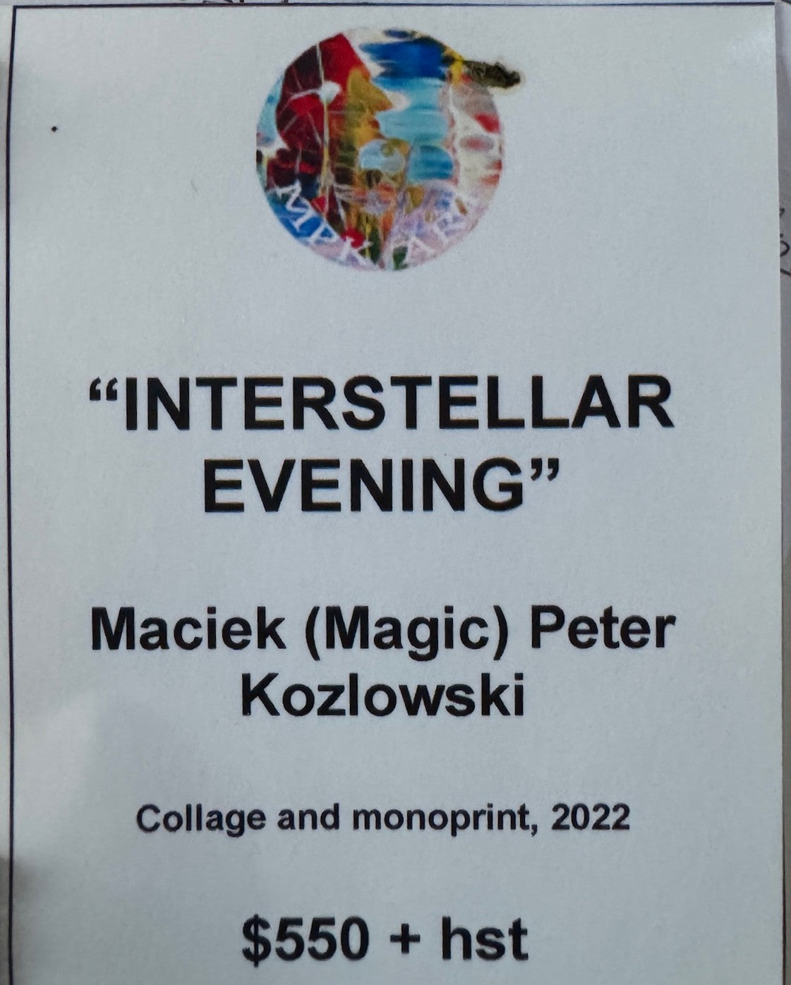 Interstellar Evening