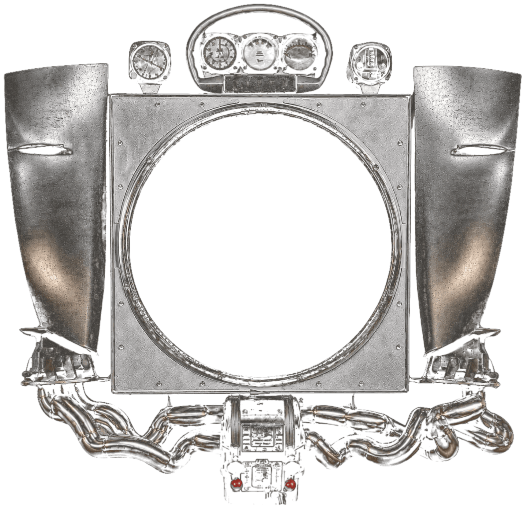 Mission console frame