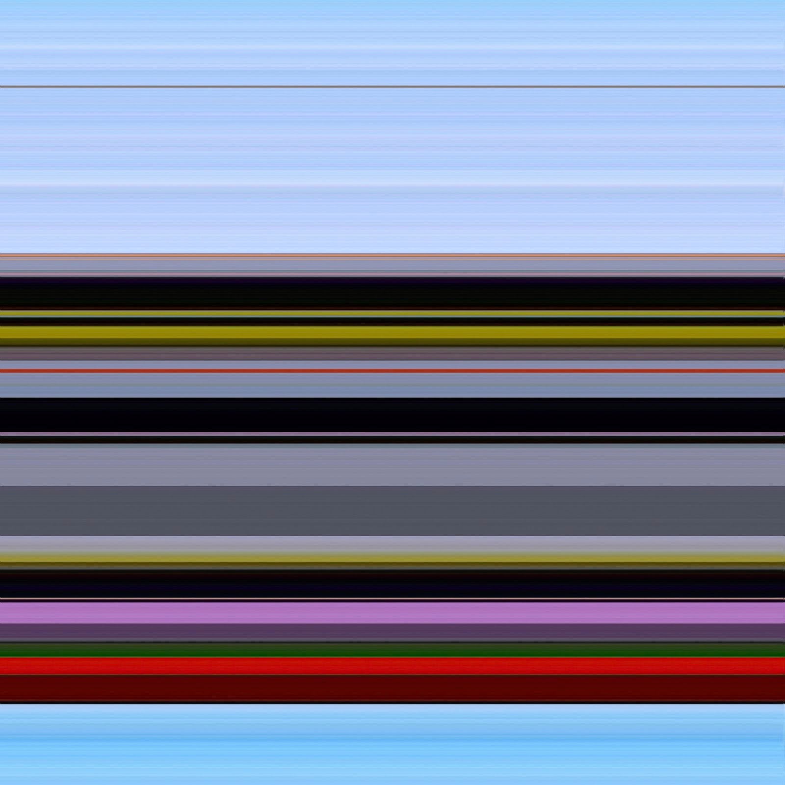 Abstract depiction of ocean drilling layers, luminous metal print by Maciek Peter Kozlowski.