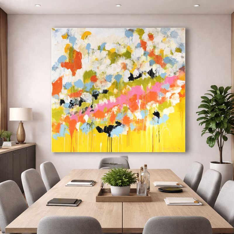 Butterflies in Spring Original Painting