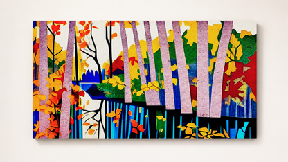 Alternate view of Lac Rheaume in the Fall by Maciek Peter Kozlowski