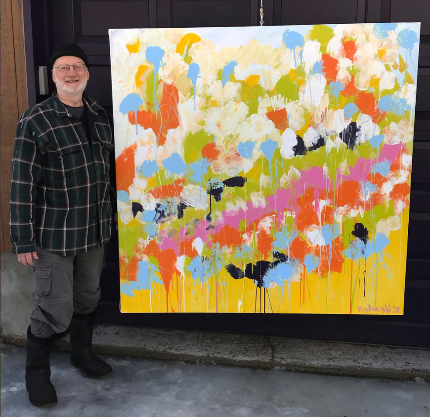 Butterflies in Spring Original Painting