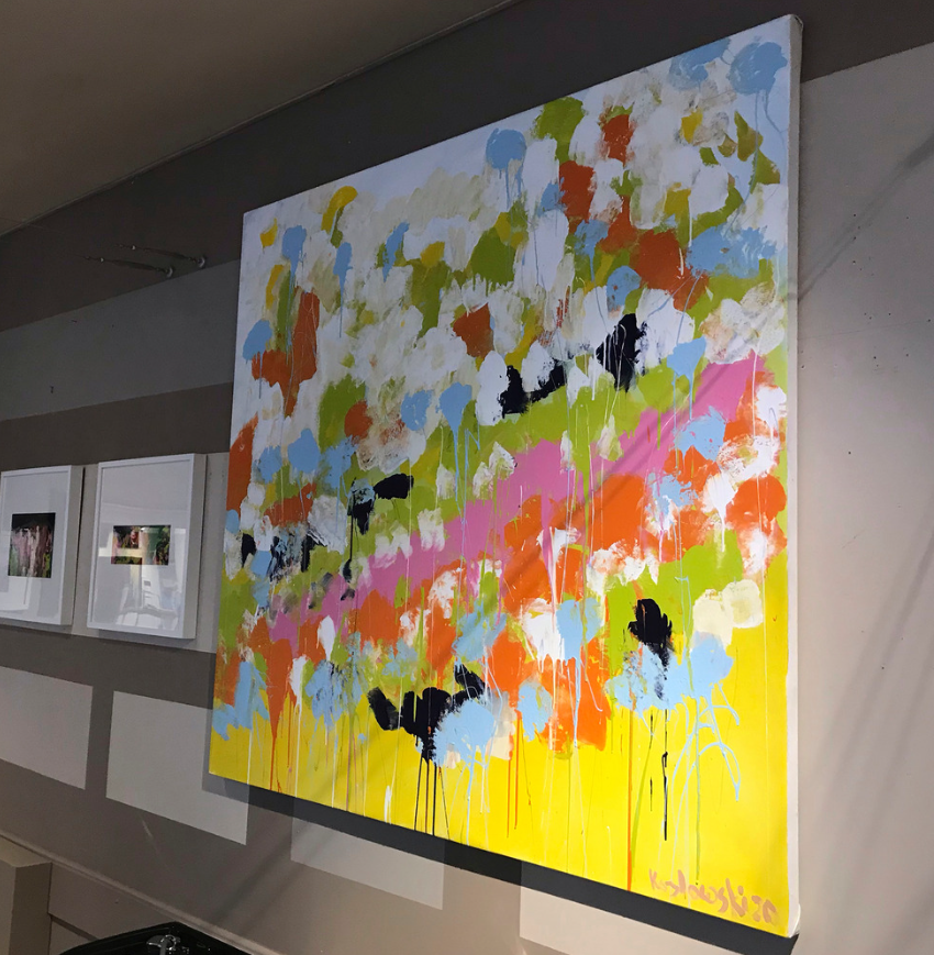 Butterflies in Spring Original Painting