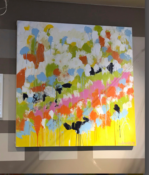 Butterflies in Spring Original Painting