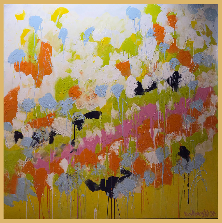 Butterflies in Spring Original Painting